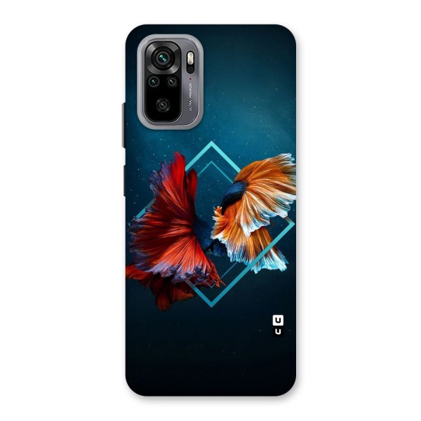 Butterfly Diamond Design Back Case for Redmi Note 10