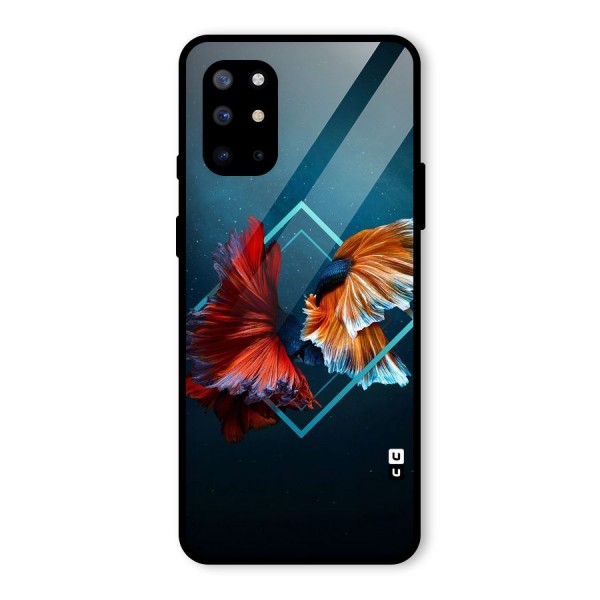 Butterfly Diamond Design Glass Back Case for OnePlus 8T