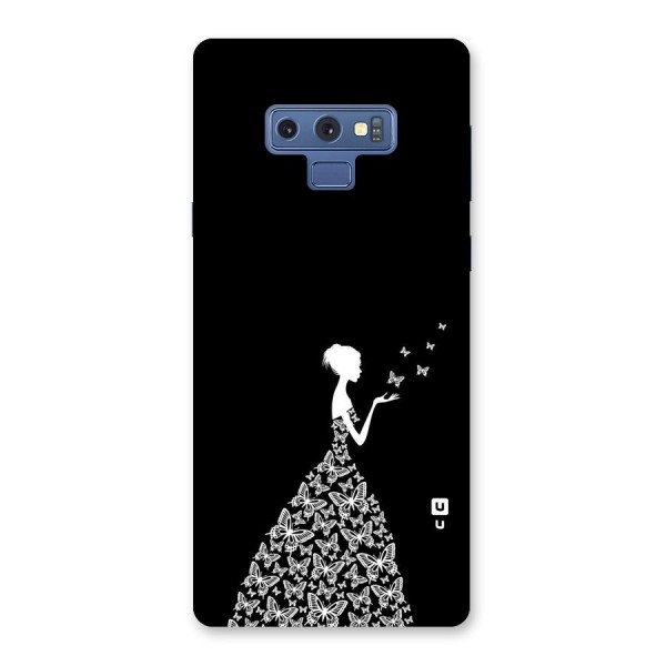 Butterfly Dress Back Case for Galaxy Note 9