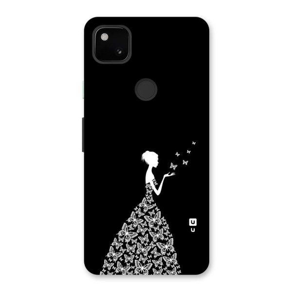 Butterfly Dress Back Case for Google Pixel 4a