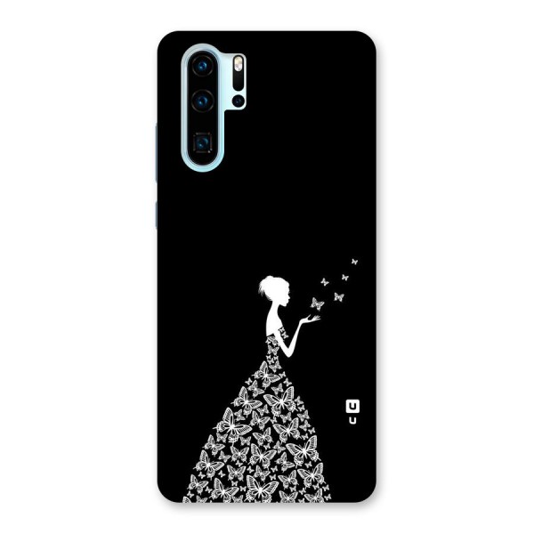 Butterfly Dress Back Case for Huawei P30 Pro