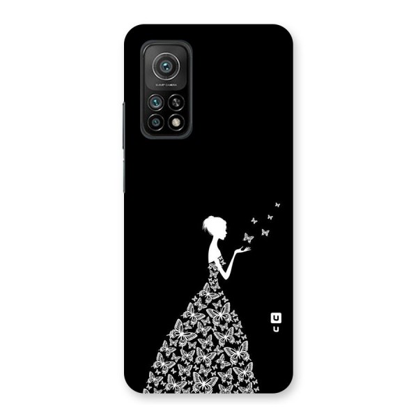 Butterfly Dress Back Case for Mi 10T Pro 5G