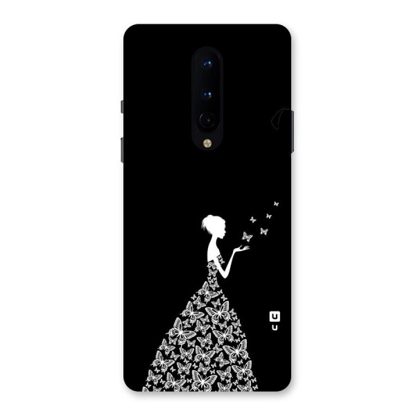 Butterfly Dress Back Case for OnePlus 8