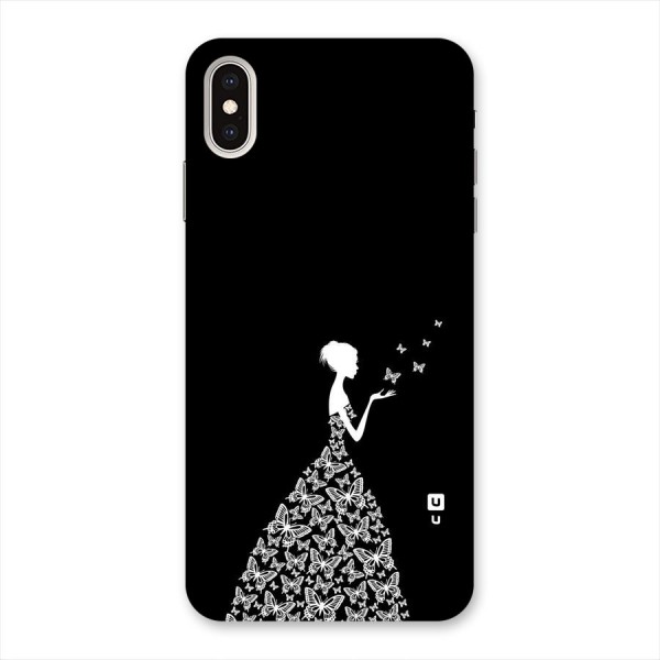 Butterfly Dress Back Case for iPhone XS Max