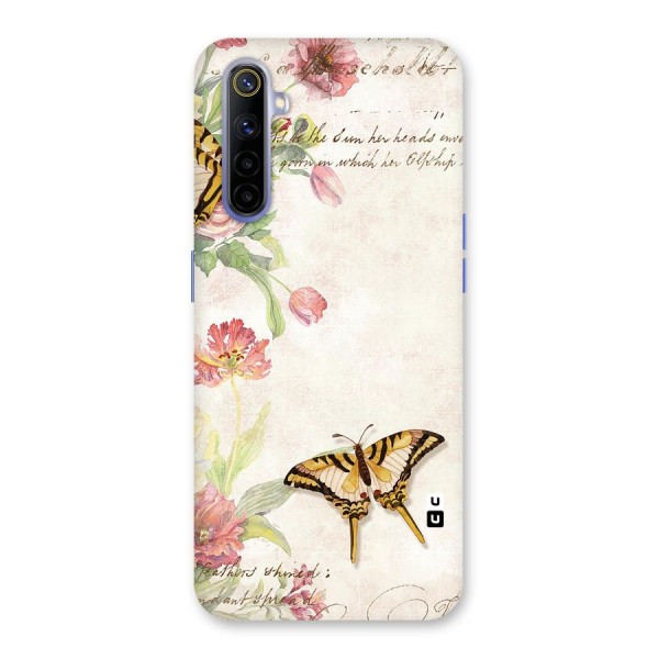 Butterfly Floral Back Case for Realme 6