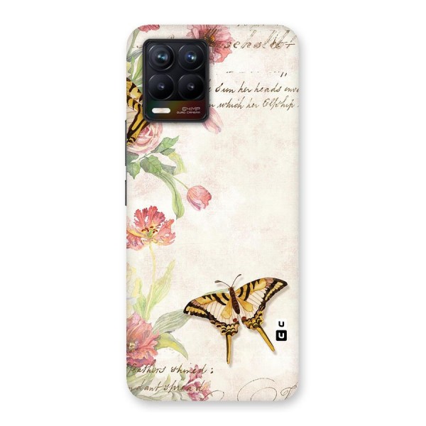 Butterfly Floral Back Case for Realme 8