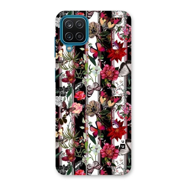 Butterfly Flowers Back Case for Galaxy F12