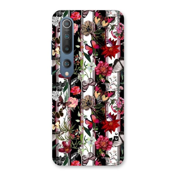 Butterfly Flowers Back Case for Mi 10