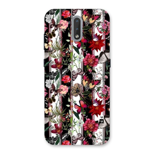 Butterfly Flowers Back Case for Nokia 2.3