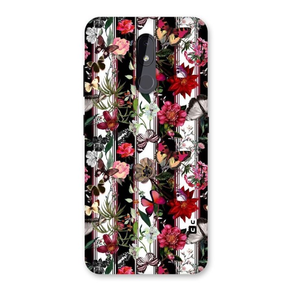 Butterfly Flowers Back Case for Nokia 3.2