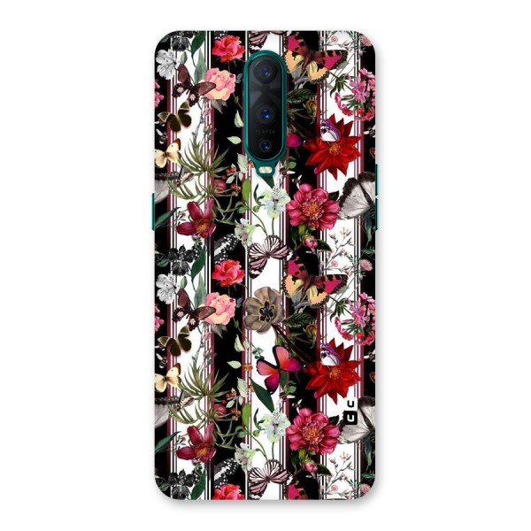 Butterfly Flowers Back Case for Oppo R17 Pro