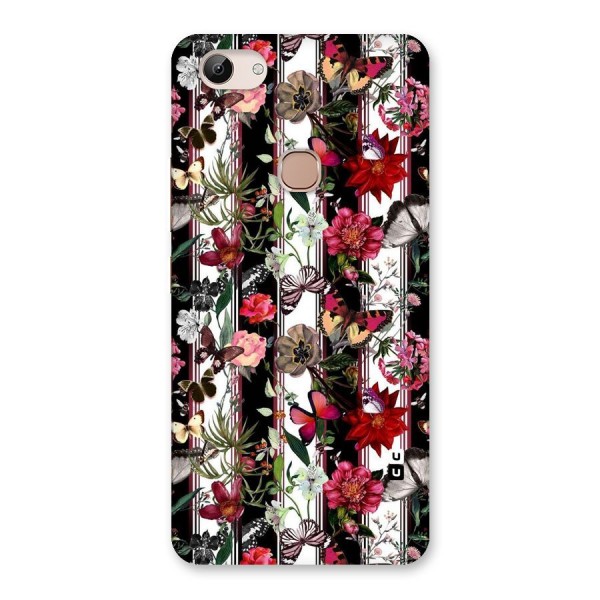 Butterfly Flowers Back Case for Vivo Y83