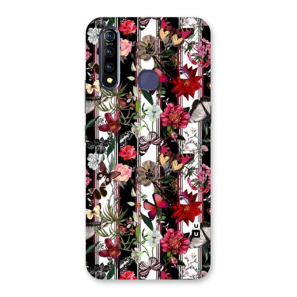 Butterfly Flowers Back Case for Vivo Z1 Pro