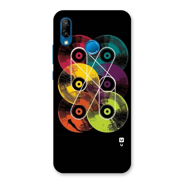 CD Tapes Back Case for Huawei P20 Lite