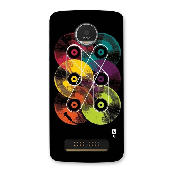 CD Tapes Back Case for Moto Z Play