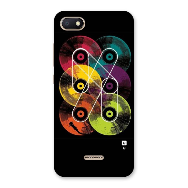 CD Tapes Back Case for Redmi 6A