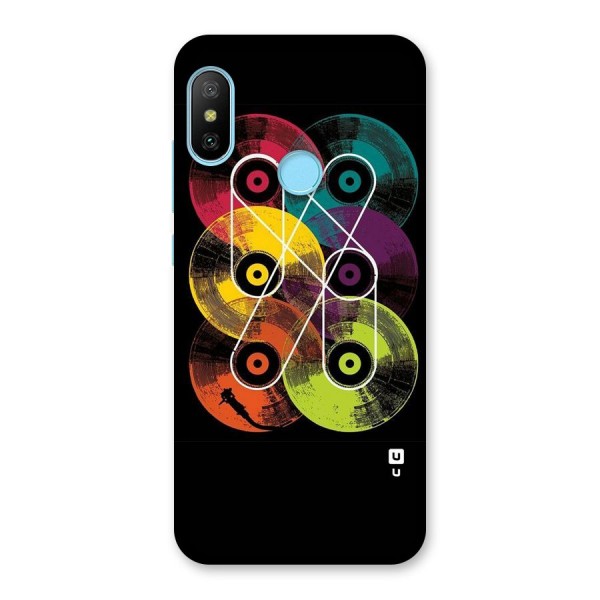 CD Tapes Back Case for Redmi 6 Pro