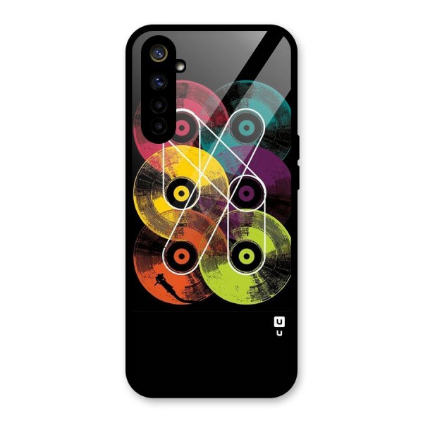 CD Tapes Glass Back Case for Realme 6