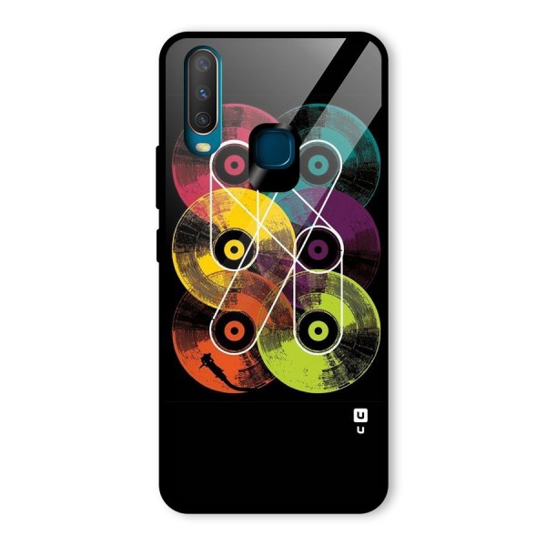 CD Tapes Glass Back Case for Vivo Y12