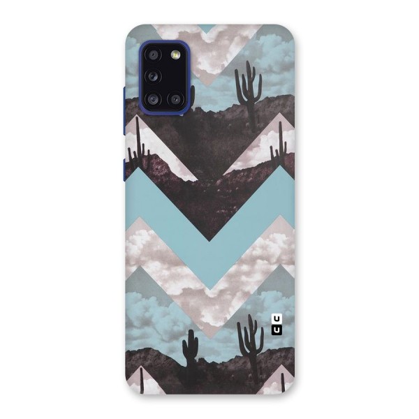 Cacutus Zig Zag Pattern Back Case for Galaxy A31