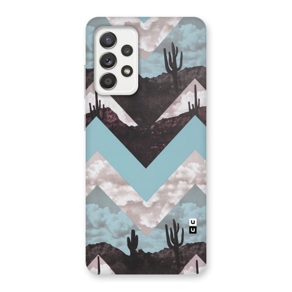 Cacutus Zig Zag Pattern Back Case for Galaxy A52