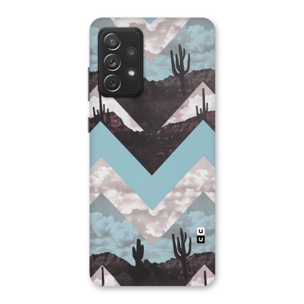 Cacutus Zig Zag Pattern Back Case for Galaxy A72