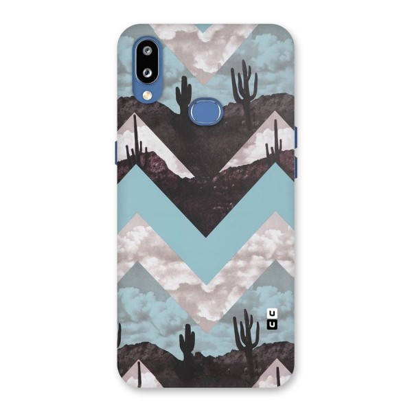 Cacutus Zig Zag Pattern Back Case for Galaxy M01s