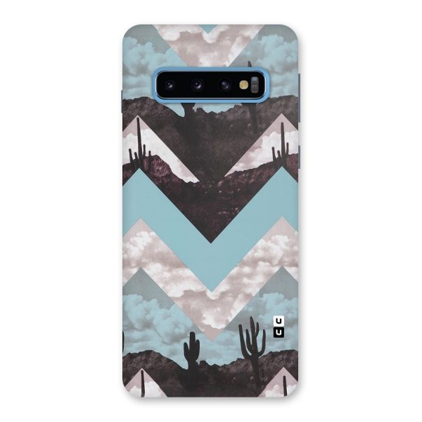 Cacutus Zig Zag Pattern Back Case for Galaxy S10