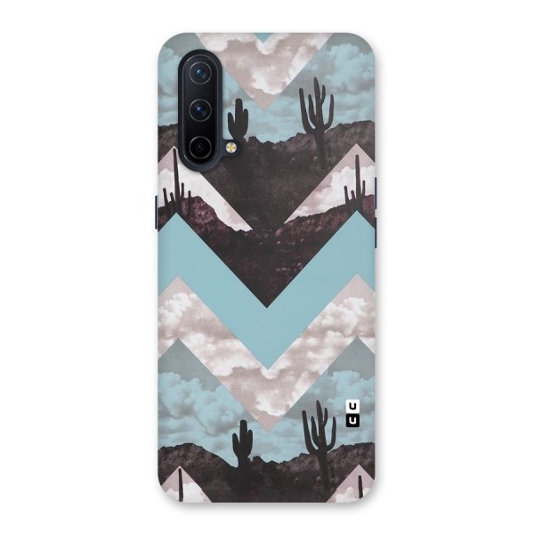 Cacutus Zig Zag Pattern Back Case for OnePlus Nord CE 5G