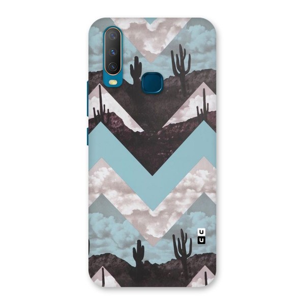 Cacutus Zig Zag Pattern Back Case for Vivo Y15