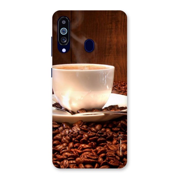 Caffeine Beans Back Case for Galaxy A60