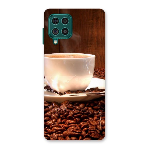 Caffeine Beans Back Case for Galaxy F62