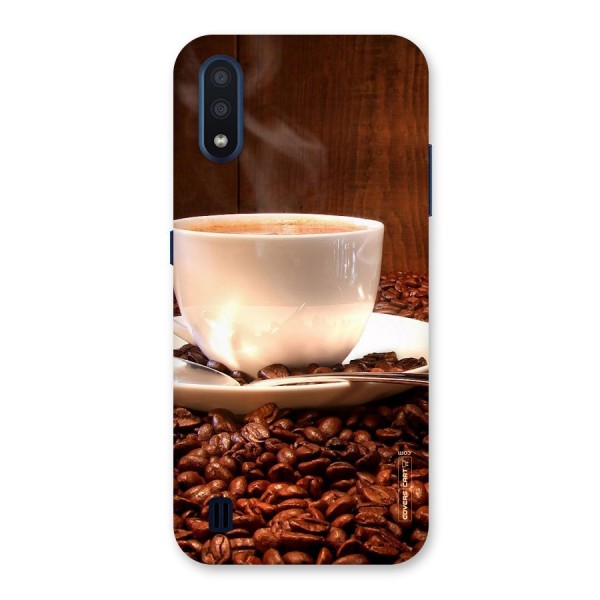 Caffeine Beans Back Case for Galaxy M01