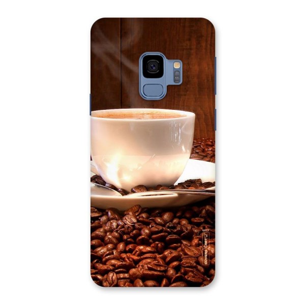 Caffeine Beans Back Case for Galaxy S9