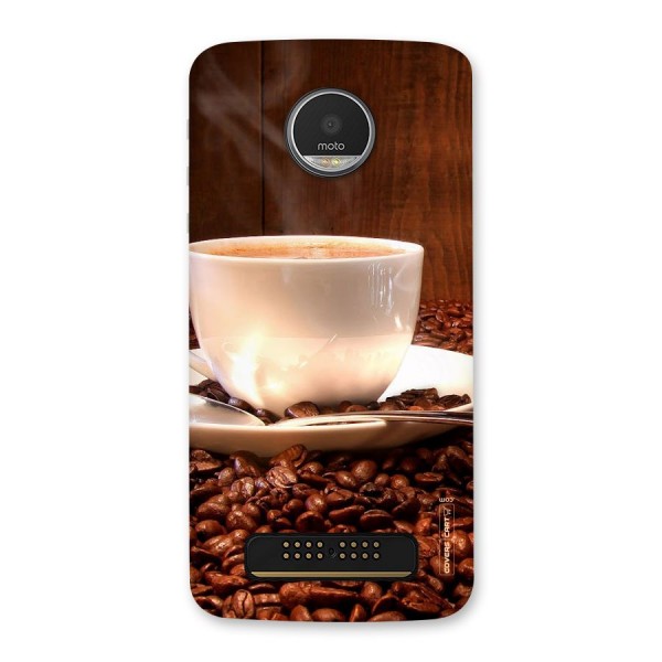 Caffeine Beans Back Case for Moto Z Play