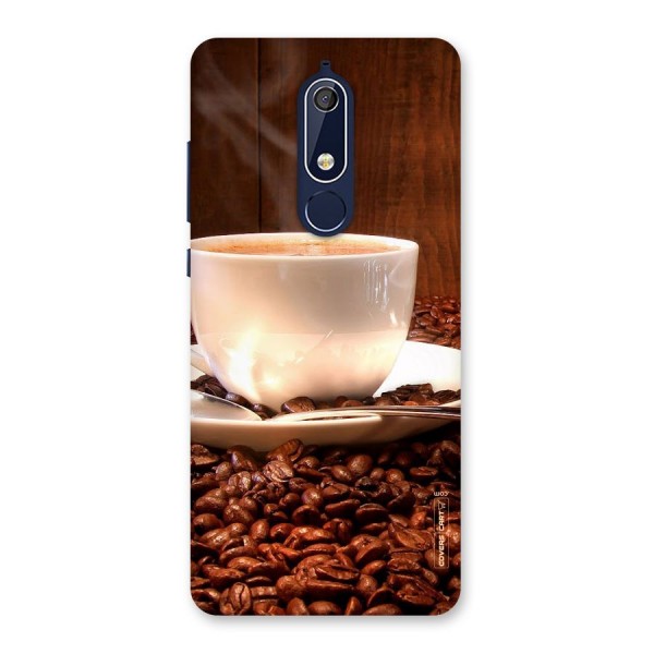 Caffeine Beans Back Case for Nokia 5.1