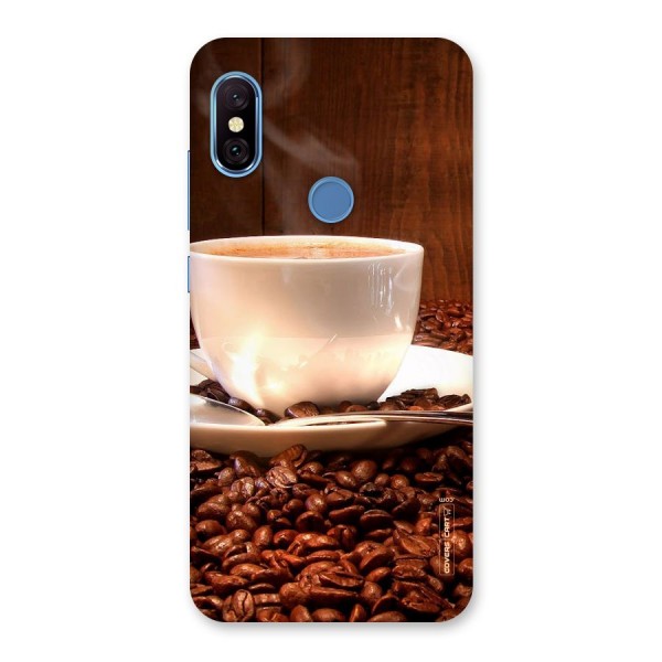 Caffeine Beans Back Case for Redmi Note 6 Pro