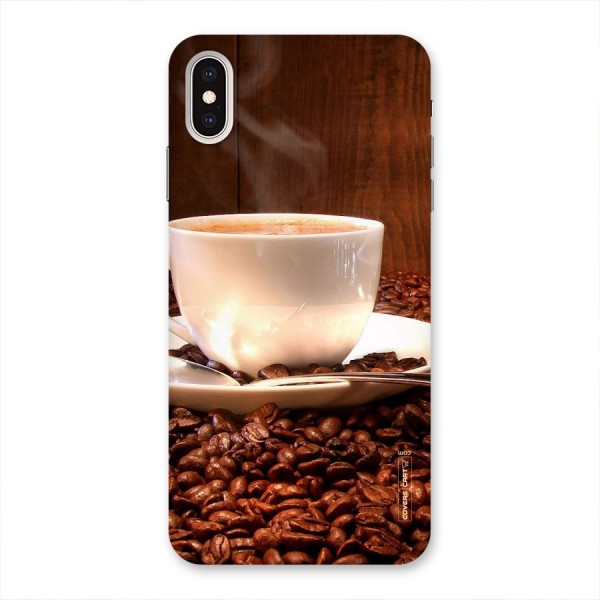 Caffeine Beans Back Case for iPhone XS Max