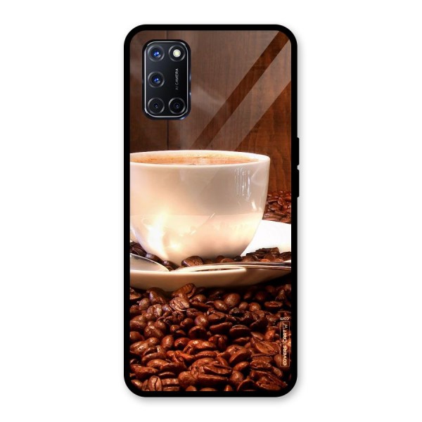 Caffeine Beans Glass Back Case for Oppo A52