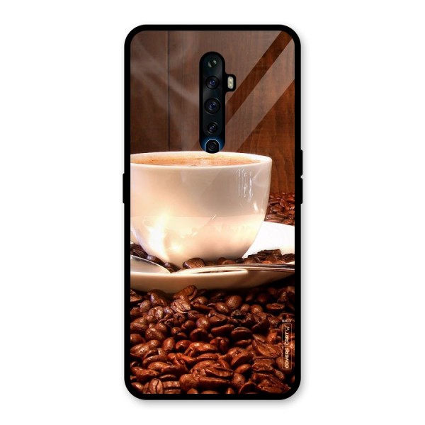 Caffeine Beans Glass Back Case for Oppo Reno2 Z