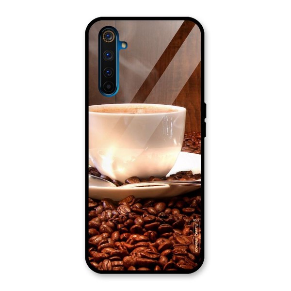 Caffeine Beans Glass Back Case for Realme 6 Pro