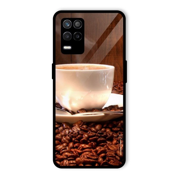 Caffeine Beans Glass Back Case for Realme 9 5G