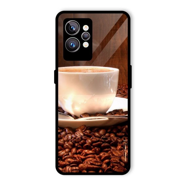 Caffeine Beans Glass Back Case for Realme GT2 Pro