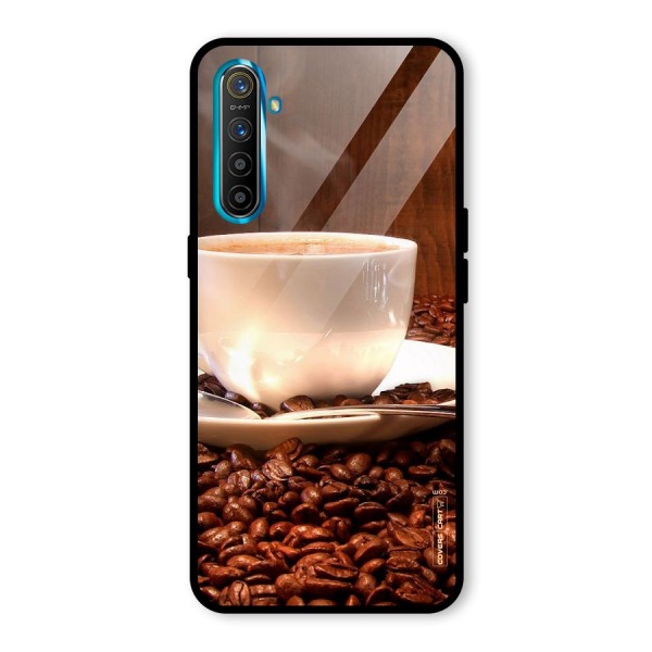 Caffeine Beans Glass Back Case for Realme XT