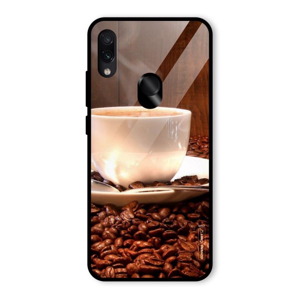 Caffeine Beans Glass Back Case for Redmi Note 7S