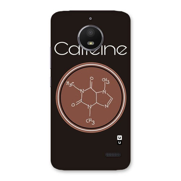 Caffeine Making Back Case for Moto E4