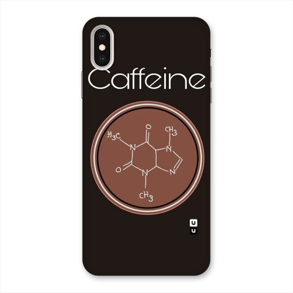 Caffeine Making Back Case for iPhone XS Max