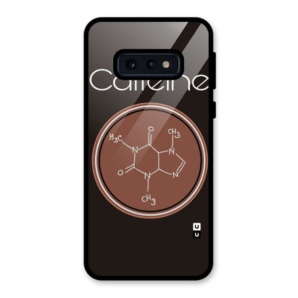 Caffeine Making Glass Back Case for Galaxy S10e