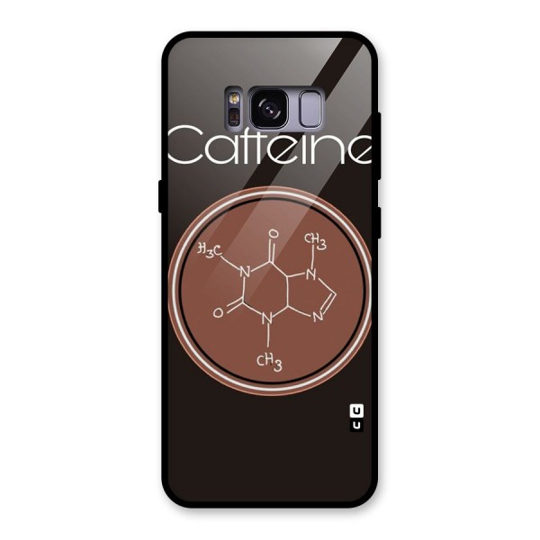 Caffeine Making Glass Back Case for Galaxy S8