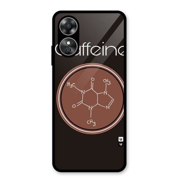 Caffeine Making Glass Back Case for Oppo A17